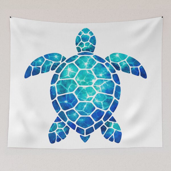 Item preview,  Pool Water Caustics Sea Turtle Light Refraction Summer Tropical Swim designed and sold by zoughlal.