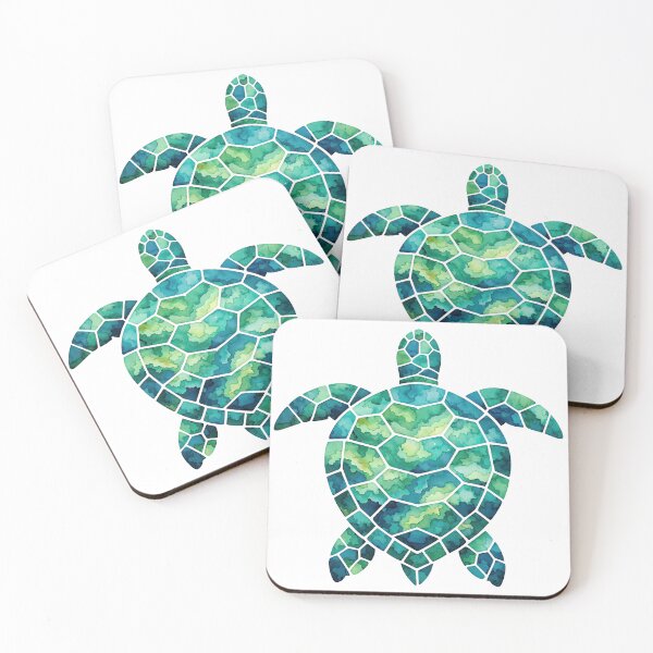 Item preview,  Earthy Algae Sea Turtle Olive Green Camouflage Natural Seagrass Wildlife designed and sold by zoughlal.