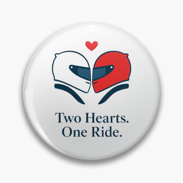 Item preview, Two Hearts. One Ride.- Special Valentine Collection designed and sold by TwoWheels-shop.