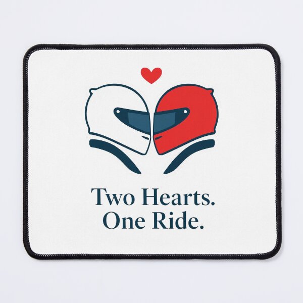 Item preview, Two Hearts. One Ride.- Special Valentine Collection designed and sold by TwoWheels-shop.