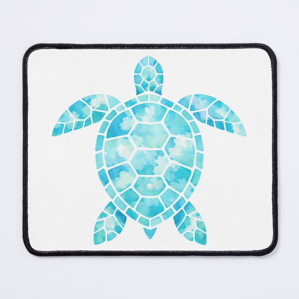 Item preview, Cloudscape Sea Turtle Dreamy Sky Surreal Double Exposure Whimsical designed and sold by zoughlal.