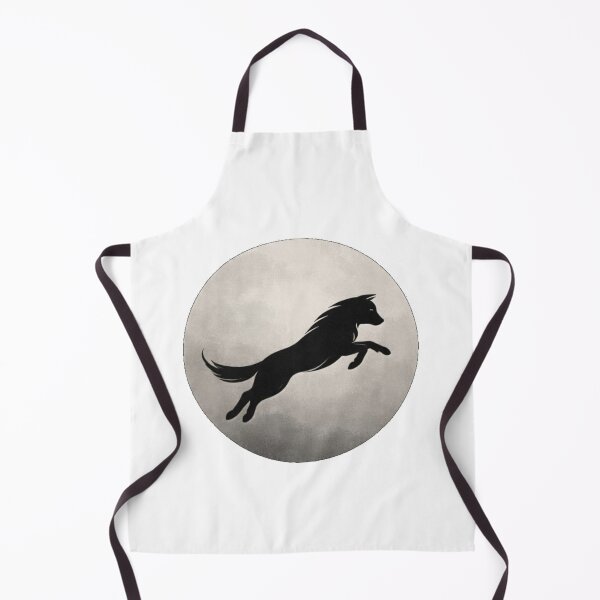 Item preview, Moon Wolf Silhouette T-Shirt | Minimal Night Aesthetic Wolf Art Tee designed and sold by KDesignCrafts.