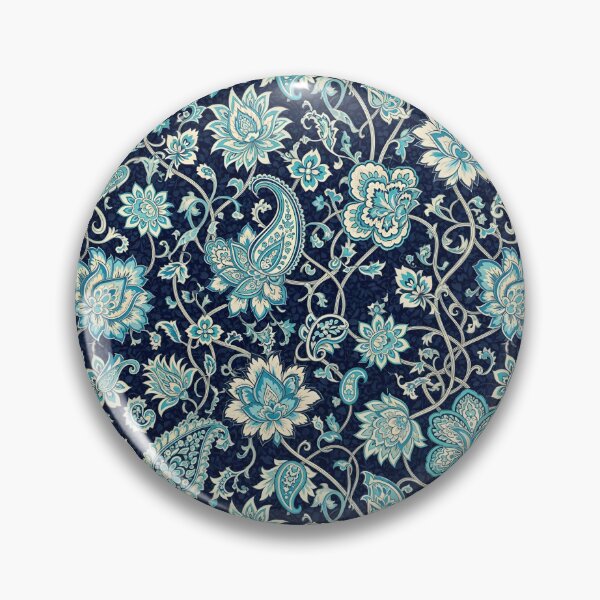 Item preview, Luxurious Art Nouveau & Persian Pattern – Navy Blue & Gold designed and sold by VelloomStore.