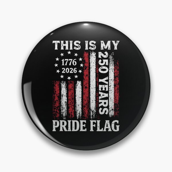 Item preview, This is My Pride Flag 250 Years 1776-2026 250th Birthday USA  designed and sold by gear-posters.