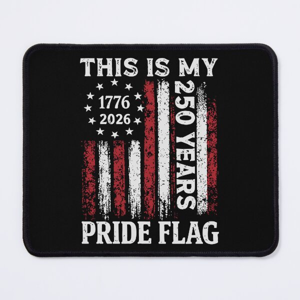 Item preview, This is My Pride Flag 250 Years 1776-2026 250th Birthday USA  designed and sold by gear-posters.