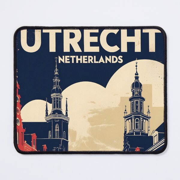 Item preview, Utrecht Netherlands 1950s Vintage Travel Tourism designed and sold by TravelersGems.