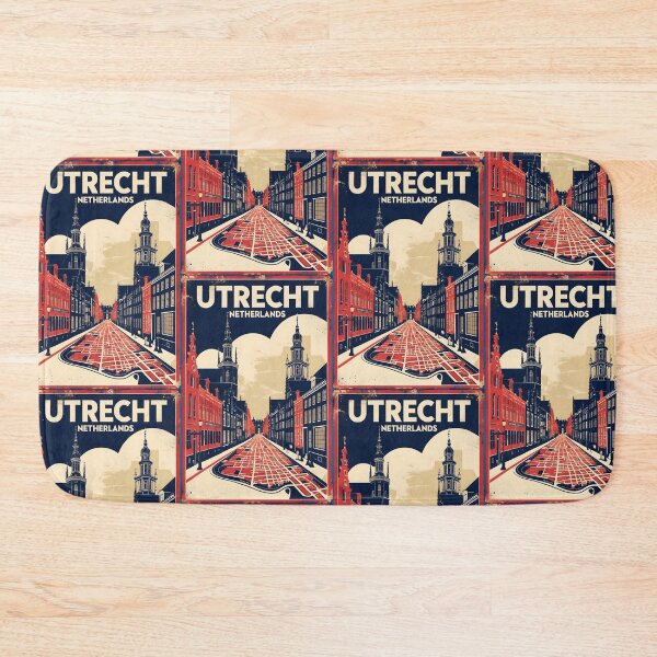 Item preview, Utrecht Netherlands 1950s Vintage Travel Tourism designed and sold by TravelersGems.