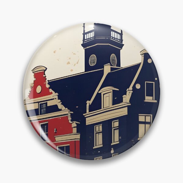 Item preview, Veenendaal Netherlands 1950s Vintage Travel Tourism designed and sold by TravelersGems.