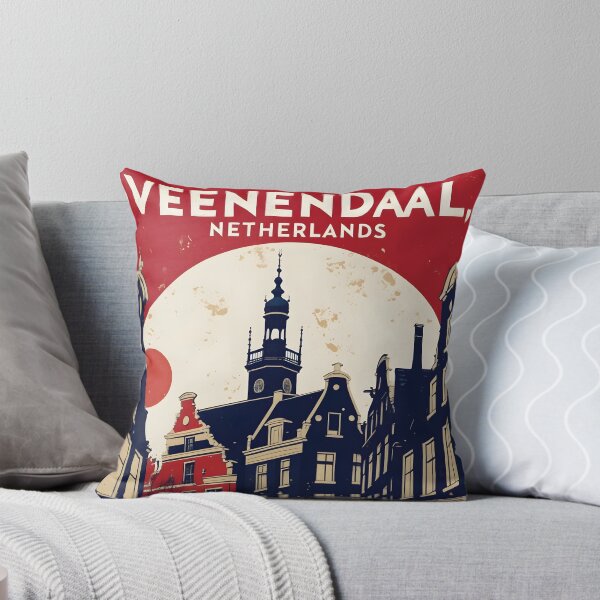 Item preview, Veenendaal Netherlands 1950s Vintage Travel Tourism designed and sold by TravelersGems.
