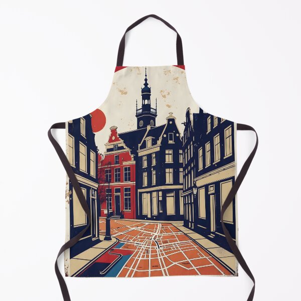 Item preview, Veenendaal Netherlands 1950s Vintage Travel Tourism designed and sold by TravelersGems.