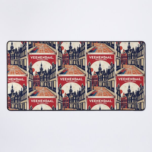 Item preview, Veenendaal Netherlands 1950s Vintage Travel Tourism designed and sold by TravelersGems.