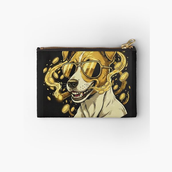 Item preview, Golden Jack Russell Terrier – 80s Gold Boss – kawisStarr Edition PL: Złoty Jack Russell Terrier – Boss lat 80. – Edycja kawisStarr designed and sold by KawisStarr.