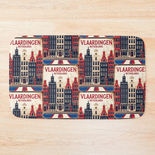 Item preview, Vlaardingen Netherlands 1950s Vintage Travel Tourism designed and sold by TravelersGems.