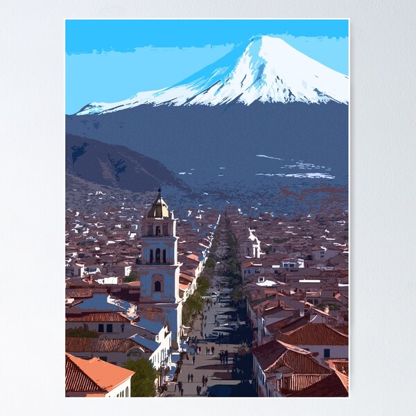 Item preview, Paisaje del Perú designed and sold by Abstract Finds.