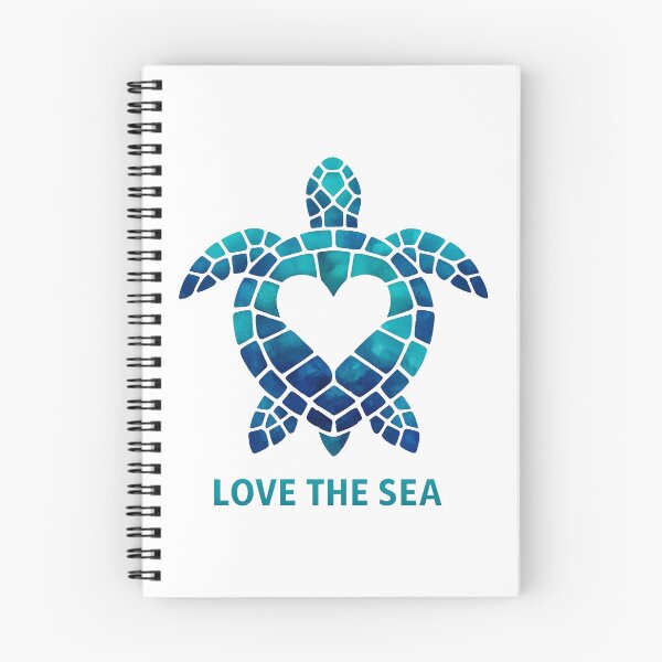 Item preview,  Love The Sea Heart Sea Turtle Romantic Ocean Passion Emotional Gradient designed and sold by zoughlal.