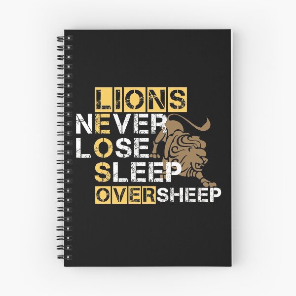 Item preview, Lions Never Lose Sleep Over Sheep Leo Horoscope  designed and sold by miworldapparel.