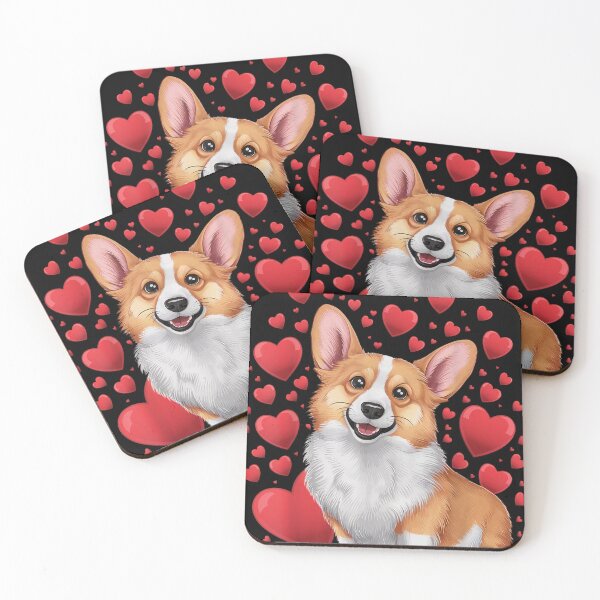 Item preview, Dog Valentine Cute Corgi Valentine s Day  designed and sold by artcultreone.