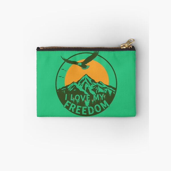 Item preview, I Love My Freedom – Personal Freedom Statement Typography designed and sold by Sparkofart07.