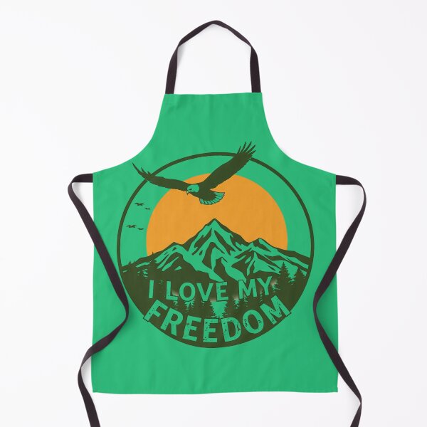 Item preview, I Love My Freedom – Personal Freedom Statement Typography designed and sold by Sparkofart07.