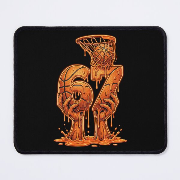 Item preview, Level 67 - Funny Melting Basketball Drip Meme designed and sold by G350.