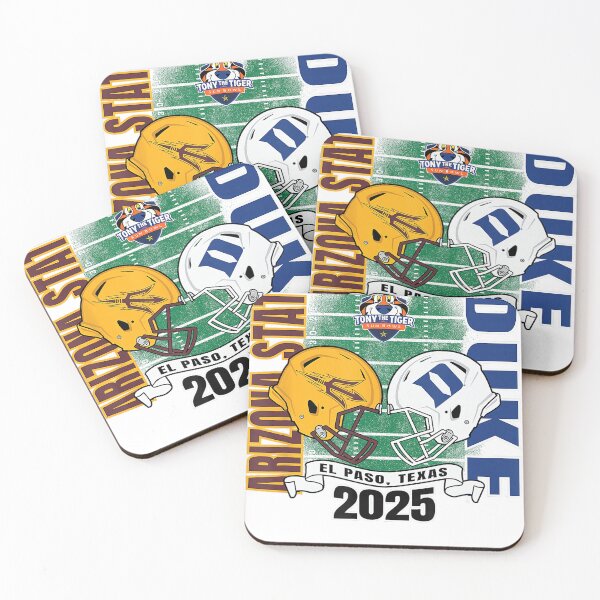 Item preview, Arizona State Sun Devils vs Duke Blue Devils Sun Bowl 2025 Matchup Art designed and sold by taufestiamatne.