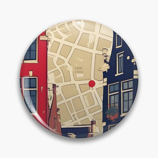 Item preview, Zaandam Netherlands 1950s Vintage Travel Tourism designed and sold by TravelersGems.