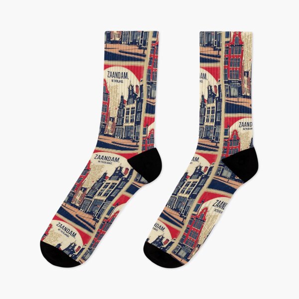 Item preview, Zaandam Netherlands 1950s Vintage Travel Tourism designed and sold by TravelersGems.