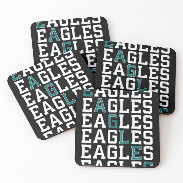 Item preview, Eagles Repeating Wordmark Design With Minimalist Sports Identity Style designed and sold by taufestiamatne.