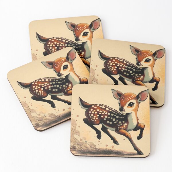 Item preview, Cute Baby Deer, Ai Generated Art  designed and sold by ACC .