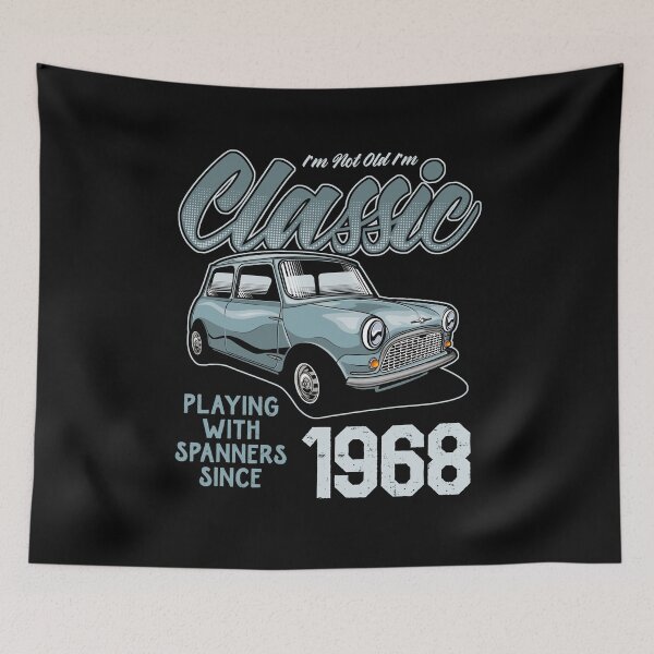 Item preview, I'm Not Old I'm Classic Car Vintage Born In 1968 designed and sold by JRRTs.