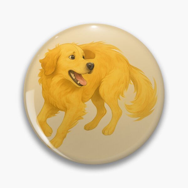 Item preview, Golden Retriever Gotta Get That Tail designed and sold by snoutabout.