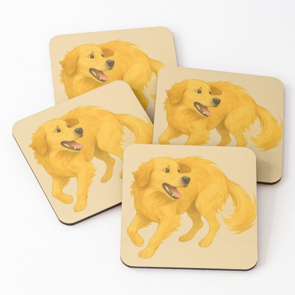 Item preview, Golden Retriever Gotta Get That Tail designed and sold by snoutabout.