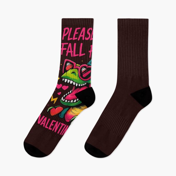 Item preview, Please Don't Fall For Me – Funny Valentine Dino Design designed and sold by zbigniewcz.