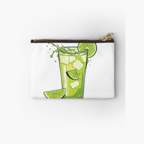 Item preview, Fresh Lime Drink – Summer Cocktail Illustration with Ice designed and sold by Activity01.