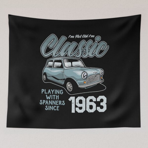 Item preview, I'm Not Old I'm Classic Car Vintage Born In 1963 designed and sold by JRRTs.