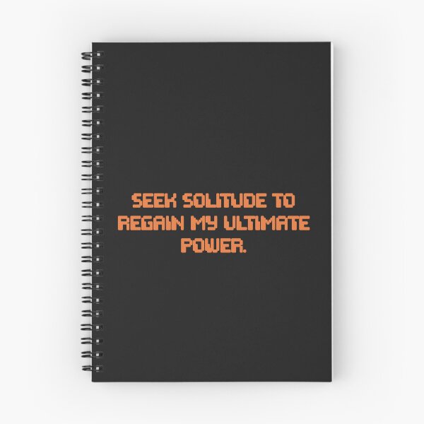 Item preview, Seek Solitude Regain Ultimate Power Introvert Design designed and sold by Repulsiveblock.