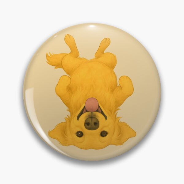 Item preview, Golden Retriever Feeling Silly designed and sold by snoutabout.