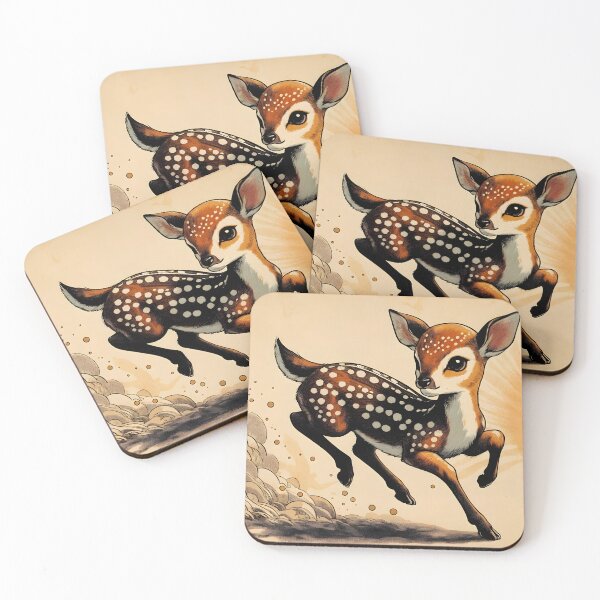 Item preview, Cute Baby Deer, Ai Generated Art  designed and sold by ACC .