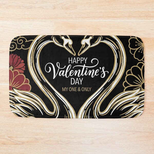 Item preview, Golden Swans Heart Floral My One and Only Art designed and sold by zzz888.