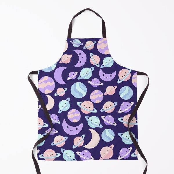 Item preview, Adorable Kawaii Planets & Moons Cute Pastel Space Galaxy Pattern designed and sold by stylishdzign.