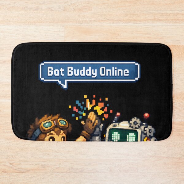 Item preview, Bot Buddy Online – Pixel Art Robot Friendship Gamer Design designed and sold by R3X .