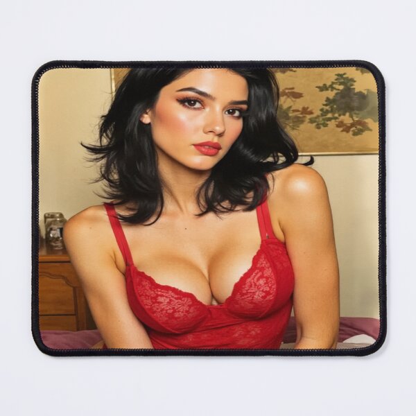 Item preview, Emily in Red Lace | Canvas 56 designed and sold by KasaHunterHarem.