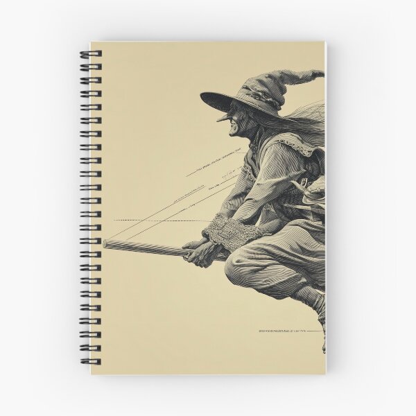 Item preview, Flying Witch on a Broomstick designed and sold by lautir.