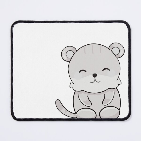 Item preview, Cute Grey Kawaii Tiger Character designed and sold by Porpor Artwork.