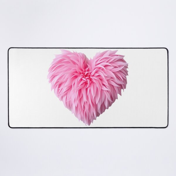Item preview, Pink Feathered Heart designed and sold by Roanemermaid.