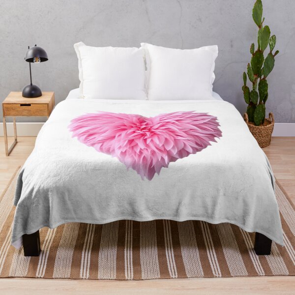 Item preview, Pink Feathered Heart designed and sold by Roanemermaid.