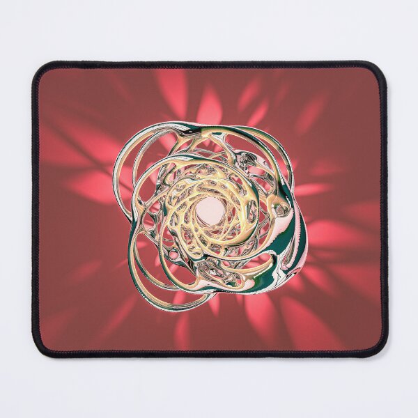 Item preview, Organic Abstract Structure and Pink Shadow - 3D Digital Art designed and sold by Keltoi-art.