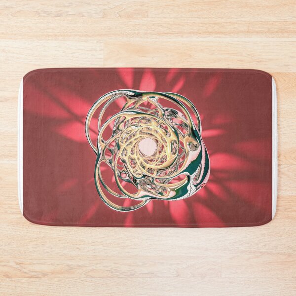Item preview, Organic Abstract Structure and Pink Shadow - 3D Digital Art designed and sold by Keltoi-art.