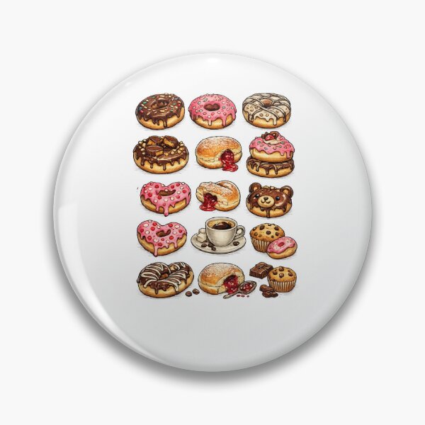 Item preview, Vintage Flash Series – Dessert Flash Donuts & Coffee Tattoo Style Shirt designed and sold by Purdiole-art.
