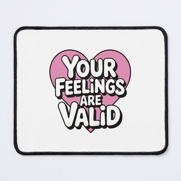 Item preview, Your Feelings Are Valid Positive Quote Shirt designed and sold by quietvisualsco.